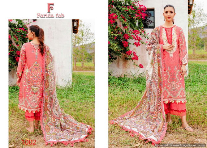 Farida Fab Vol 2 By Arihant Heavy Cotton Pakistani Dress Material Wholesale Shop In Surat